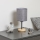 Brilagi - Candeeiro de mesa NUBILA WOOD 1xE27/25W/230V carvalho/cinzento