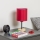 Brilagi - Candeeiro de mesa NUBILA WOOD 1xE27/25W/230V carvalho/Pompeiano vermelho