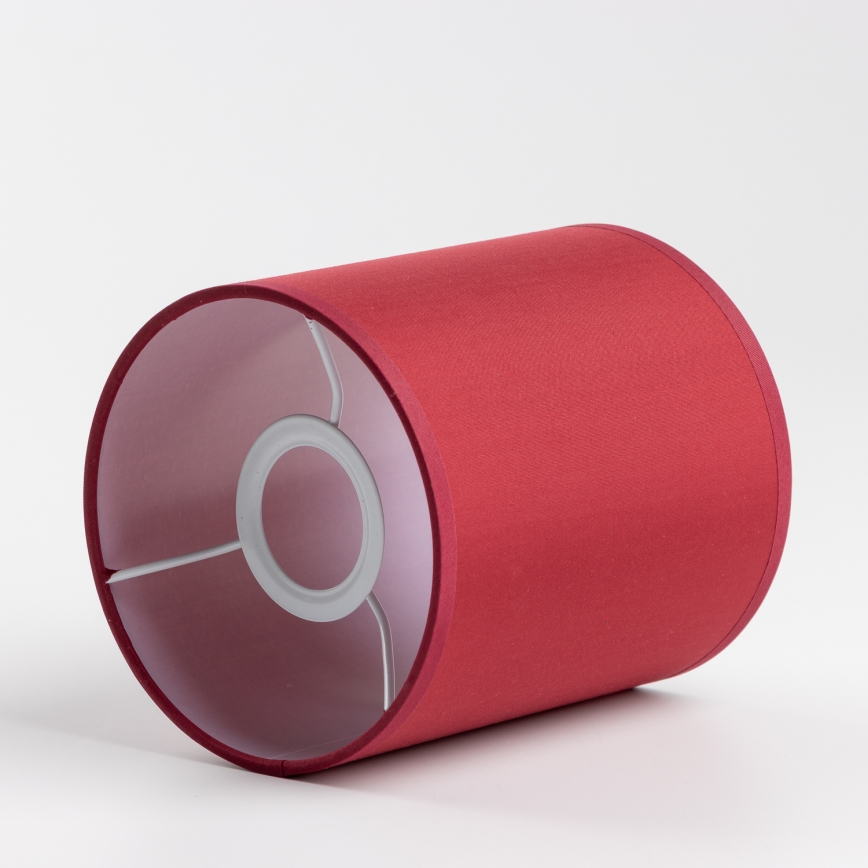 Brilagi - Candeeiro de mesa NUBILA WOOD 1xE27/25W/230V carvalho/Pompeiano vermelho