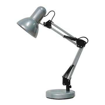 Brilagi - Candeeiro de mesa ROMERO 1xE27/60W/230V prateado