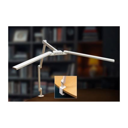 Brilagi - Candeeiro de mesa flexível tátil LED com regulação VARIO LED/24W/230V 3000-6500K CRI 92 branco
