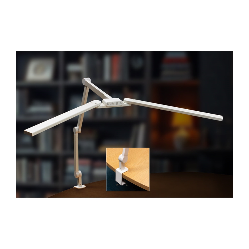 Brilagi - Candeeiro de mesa flexível tátil LED com regulação VARIO LED/24W/230V 3000-6500K CRI 92 branco