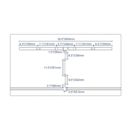 Brilagi - Candeeiro de mesa flexível tátil LED com regulação VARIO LED/24W/230V 3000-6500K CRI 92 preto