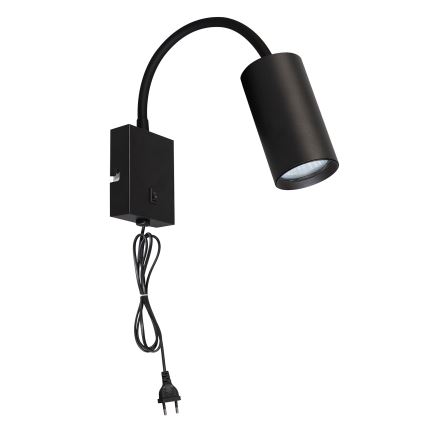 Brilagi - Candeeiro de parede flexível SELE 1xGU10/30W/230V preto