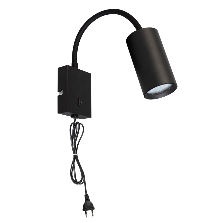 Brilagi - Candeeiro de parede flexível SELE 1xGU10/30W/230V preto