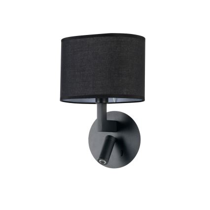 Brilagi - Candeeiro de parede LED DAYA 1xE14/40W/230V + LED/3W preto