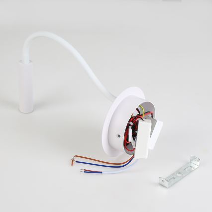 Brilagi - Candeeiro de parede LED flexível com porta USB MAYA LED/3W/230V 4000K branco