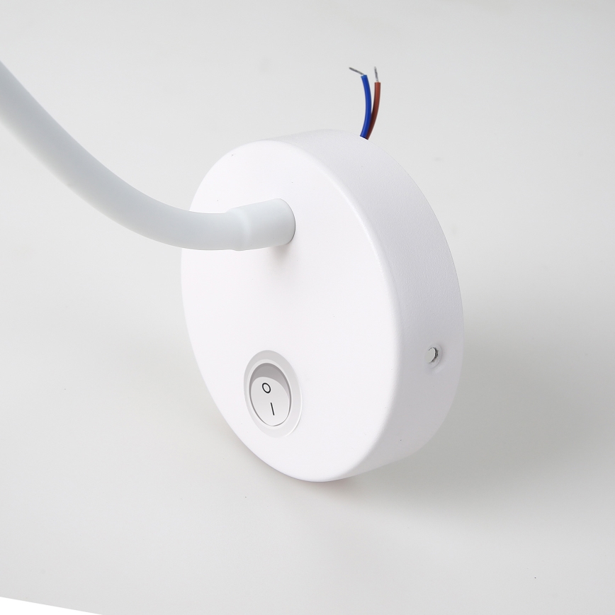 Brilagi - Candeeiro de parede LED flexível com regulação MAYA 1xG9/4W/230V branco/dourado 2700-6500K Wi-Fi Tuya