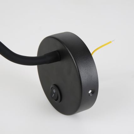 Brilagi - Candeeiro de parede LED flexível com regulação MAYA 1xG9/4W/230V preto/dourado 2700-6500K Wi-Fi Tuya
