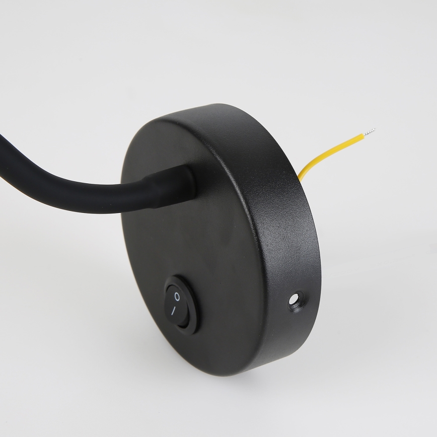 Brilagi - Candeeiro de parede LED flexível com regulação MAYA 1xG9/4W/230V preto/dourado 2700-6500K Wi-Fi Tuya