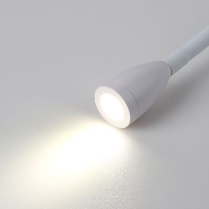 Brilagi - Candeeiro de parede LED flexível MAYA Double LED/4W/230V + LED/3W branco
