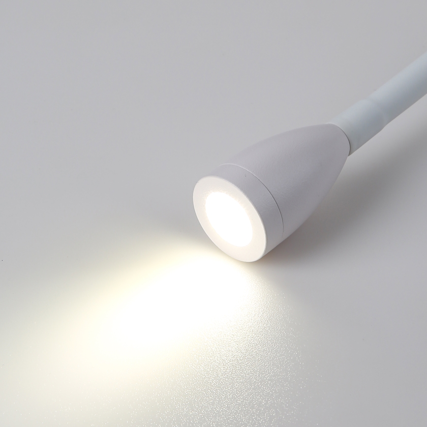 Brilagi - Candeeiro de parede LED flexível MAYA Double LED/4W/230V + LED/3W branco