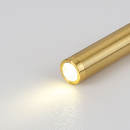 Brilagi - Candeeiro de parede LED flexível MAYA LED/3W/230V 4000K branco/dourado