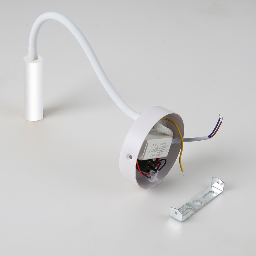 Brilagi - Candeeiro de parede LED flexível MAYA LED/3W/230V 4000K branco