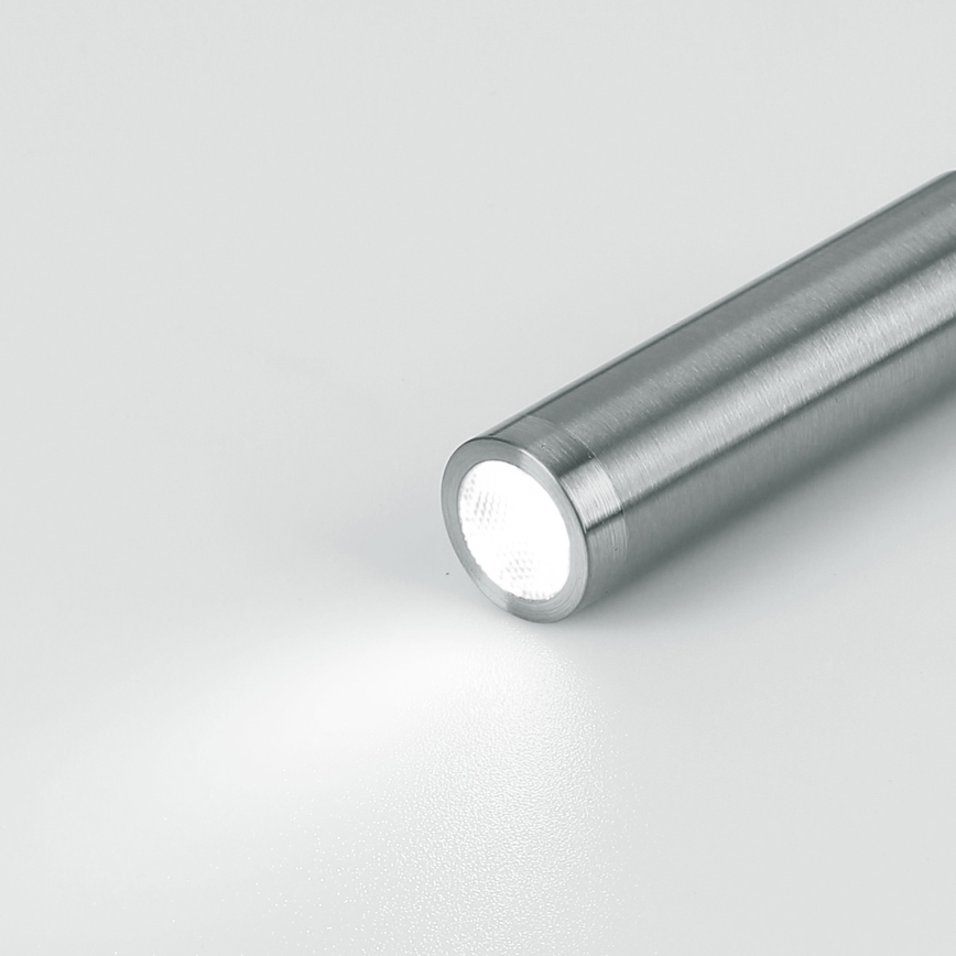 Brilagi - Candeeiro de parede LED flexível MAYA LED/3W/230V 4000K prateado