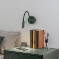 Brilagi - Candeeiro de parede LED flexível MAYA LED/3W/230V 4000K verde