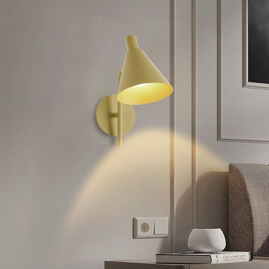 Brilagi - Candeeiro de parede LED LUCERA LED/3W/230V amarelo