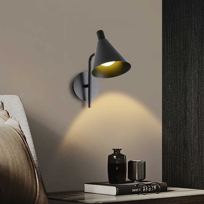Brilagi - Candeeiro de parede LED LUCERA LED/3W/230V preto