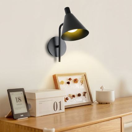 Brilagi - Candeeiro de parede LED LUCERA LED/3W/230V preto