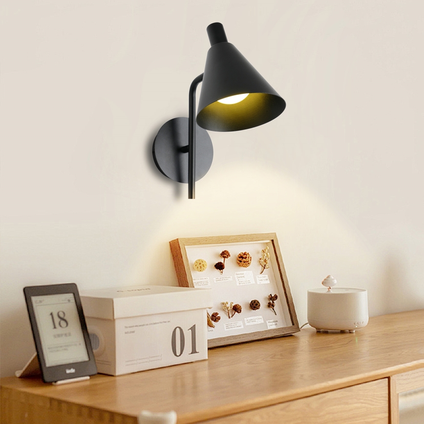 Brilagi - Candeeiro de parede LED LUCERA LED/3W/230V preto