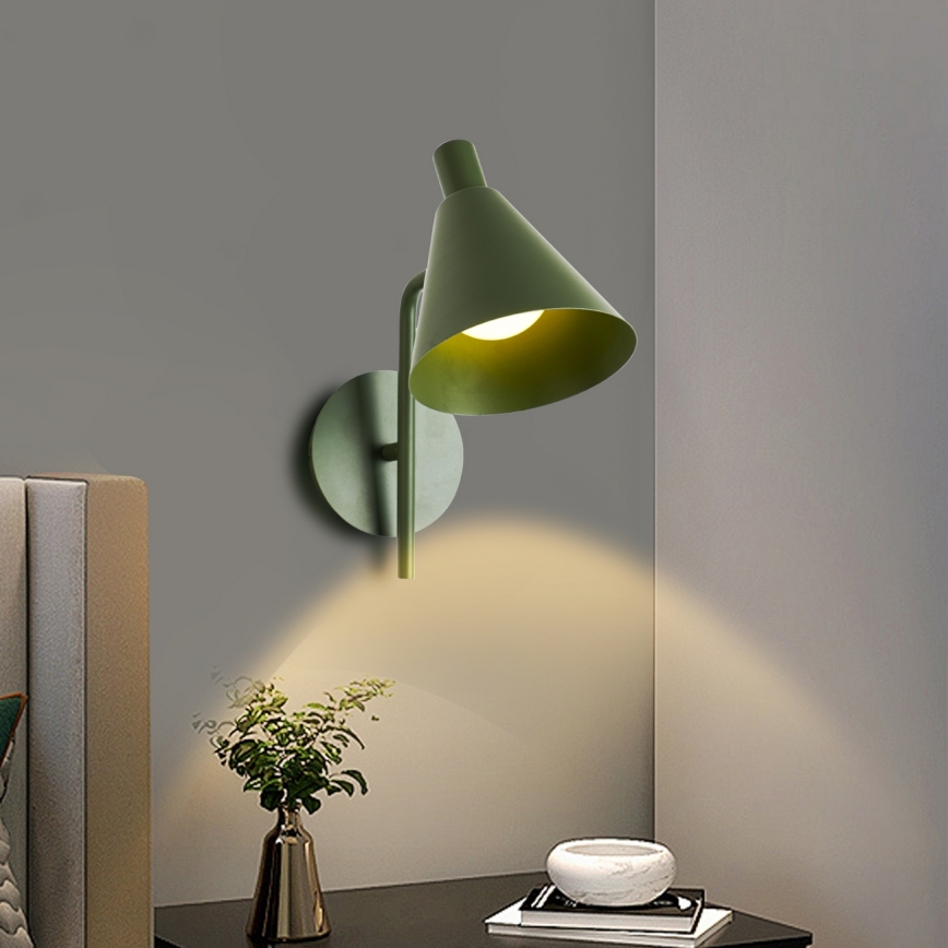 Brilagi - Candeeiro de parede LED LUCERA LED/3W/230V verde