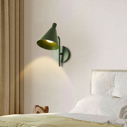 Brilagi - Candeeiro de parede LED LUCERA LED/3W/230V verde