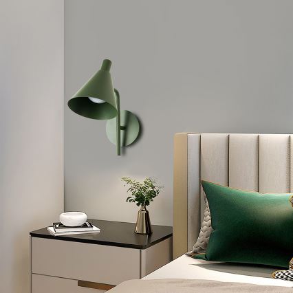 Brilagi - Candeeiro de parede LED LUCERA LED/3W/230V verde