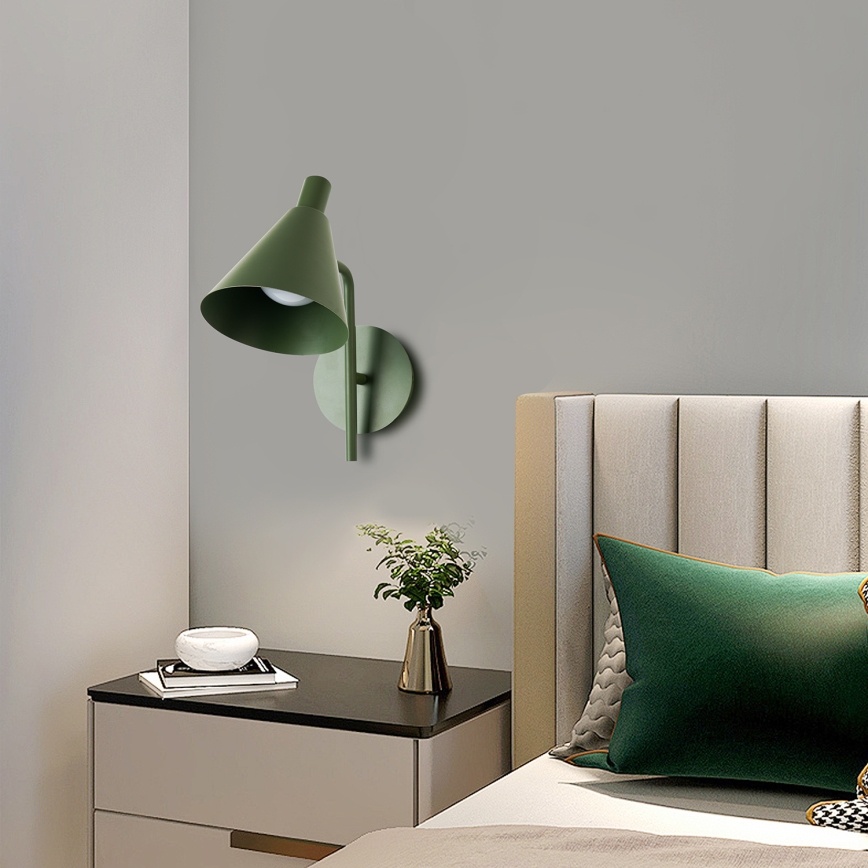 Brilagi - Candeeiro de parede LED LUCERA LED/3W/230V verde