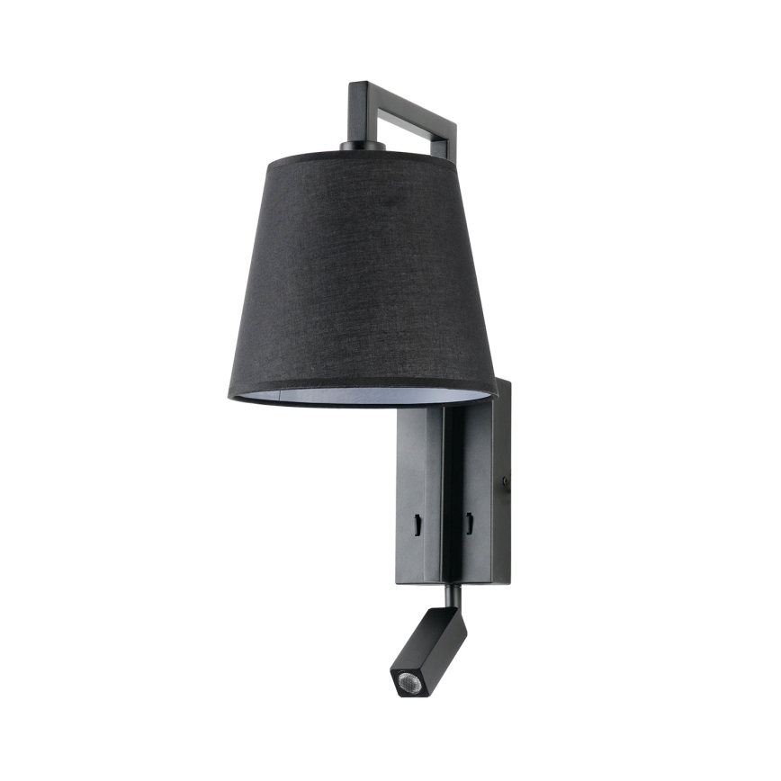 Brilagi - Candeeiro de parede LED RAYAS 1xE14/40W/230V + LED/3W preto