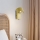 Brilagi - Candeeiro de parede LED VASTO LED/3W/230V amarelo