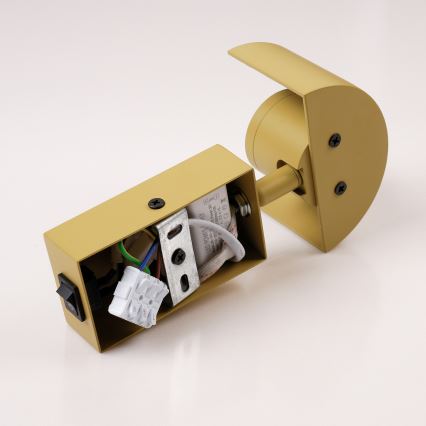 Brilagi - Candeeiro de parede LED VASTO LED/3W/230V amarelo