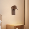Brilagi - Candeeiro de parede LED VASTO LED/3W/230V castanho