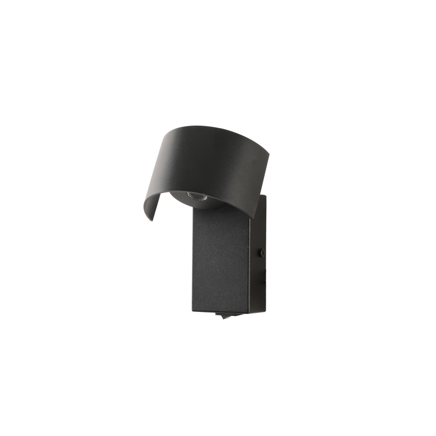 Brilagi - Candeeiro de parede LED VASTO LED/3W/230V preto