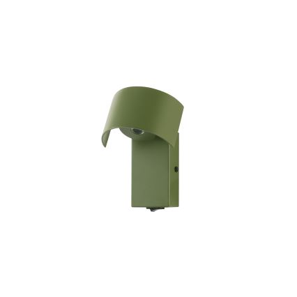 Brilagi - Candeeiro de parede LED VASTO LED/3W/230V verde