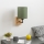 Brilagi - Candeeiro de parede NUBILA WOOD 1xE27/25W/230V carvalho/verde