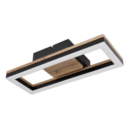 Brilagi - Candeeiro de tecto LED dimerizável VELVET SQUARE LED/24W/230V 43x43 cm 3000/4000/6500K + comando remoto rosa
