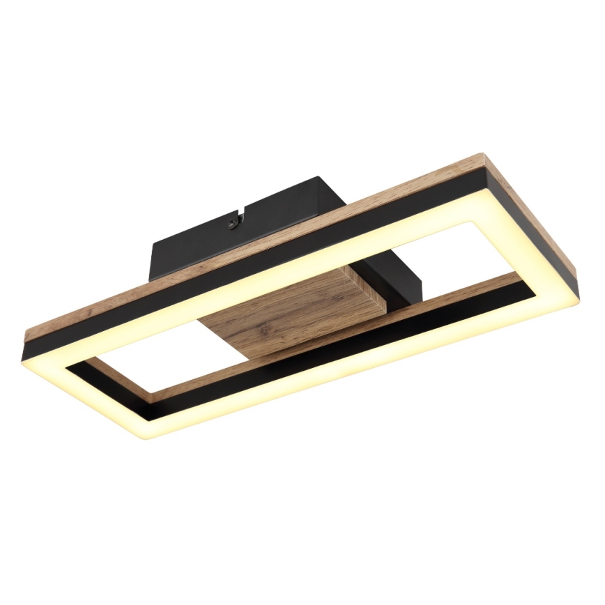 Brilagi - Candeeiro de tecto LED dimerizável VELVET SQUARE LED/24W/230V 43x43 cm 3000/4000/6500K + comando remoto rosa