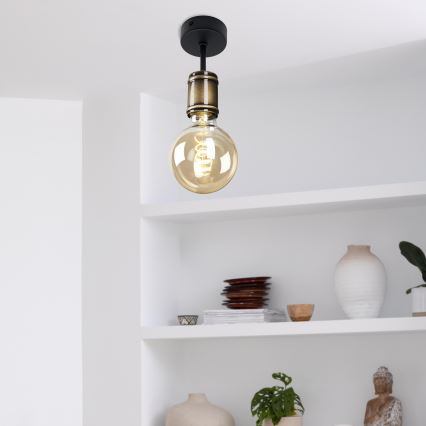 Brilagi - Candeeiro de tecto de superfície OMBORO 1xE27/60W/230V