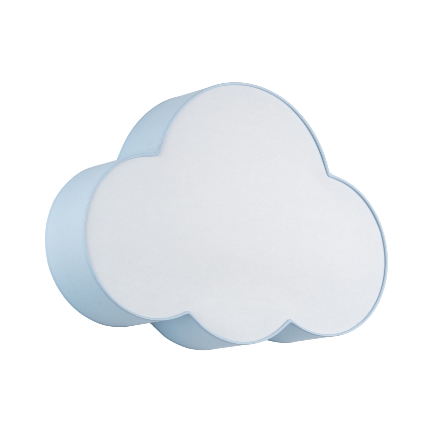 Brilagi - Candeeiro de tecto infantil NIMBUS 4xE27/15W/230V 46x63 cm azul