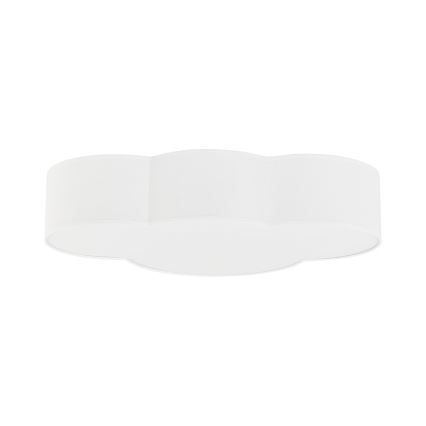 Brilagi - Candeeiro de tecto infantil NIMBUS 4xE27/15W/230V 46x63 cm branco