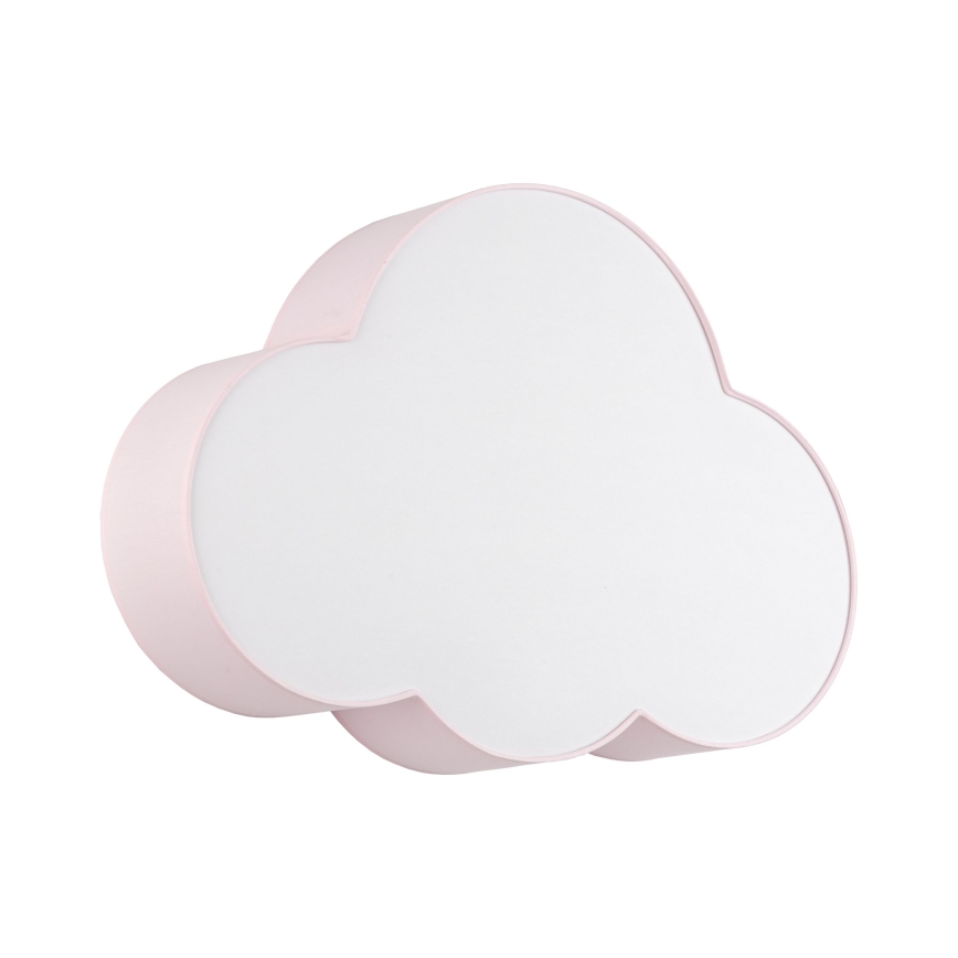 Brilagi - Candeeiro de tecto infantil NIMBUS 4xE27/15W/230V rosa