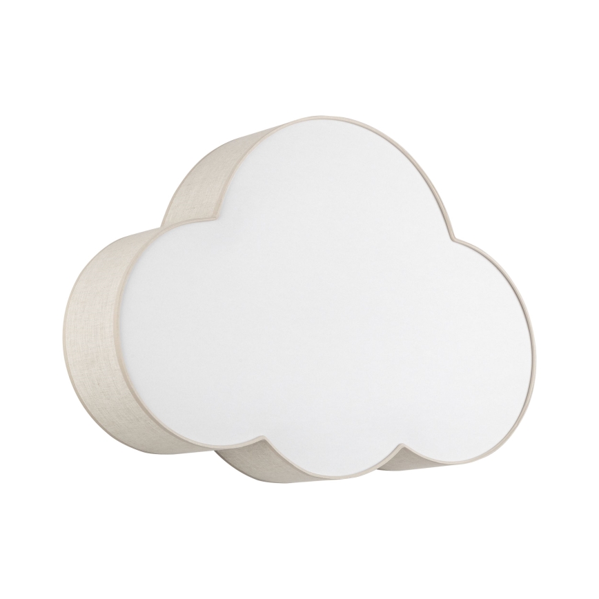 Brilagi - Candeeiro de tecto infantil NIMBUS LINEN 4xE27/15W/230V bege