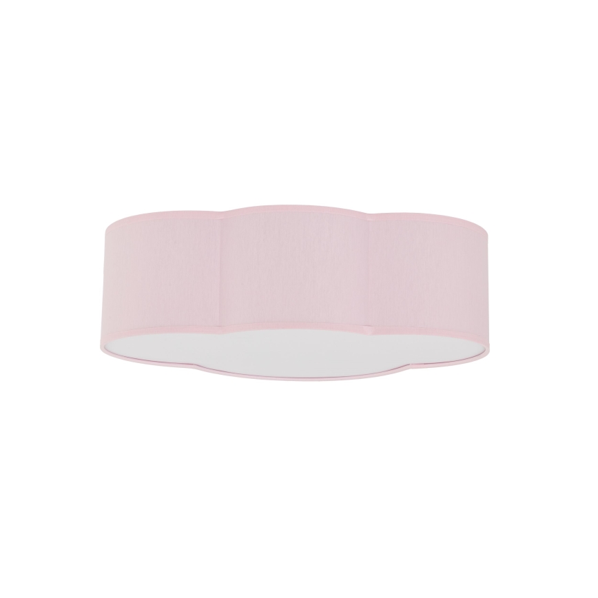 Brilagi - Candeeiro de tecto infantil NIMBUS MINI 2xE27/15W/230V 31x43 cm rosa