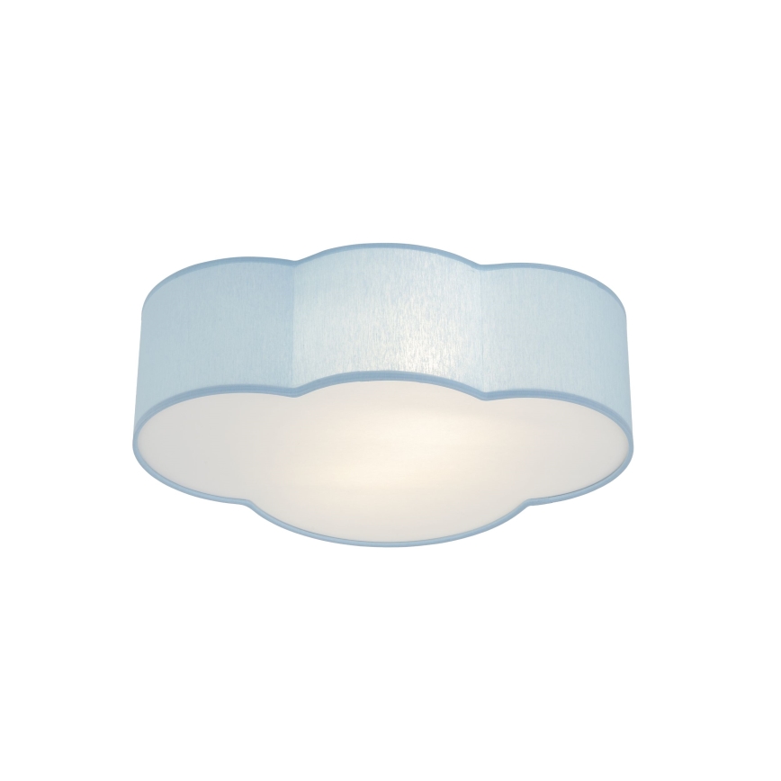 Brilagi - Candeeiro de tecto infantil NIMBUS MINI 2xE27/15W/230V azul