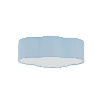 Brilagi - Candeeiro de tecto infantil NIMBUS MINI 2xE27/15W/230V azul