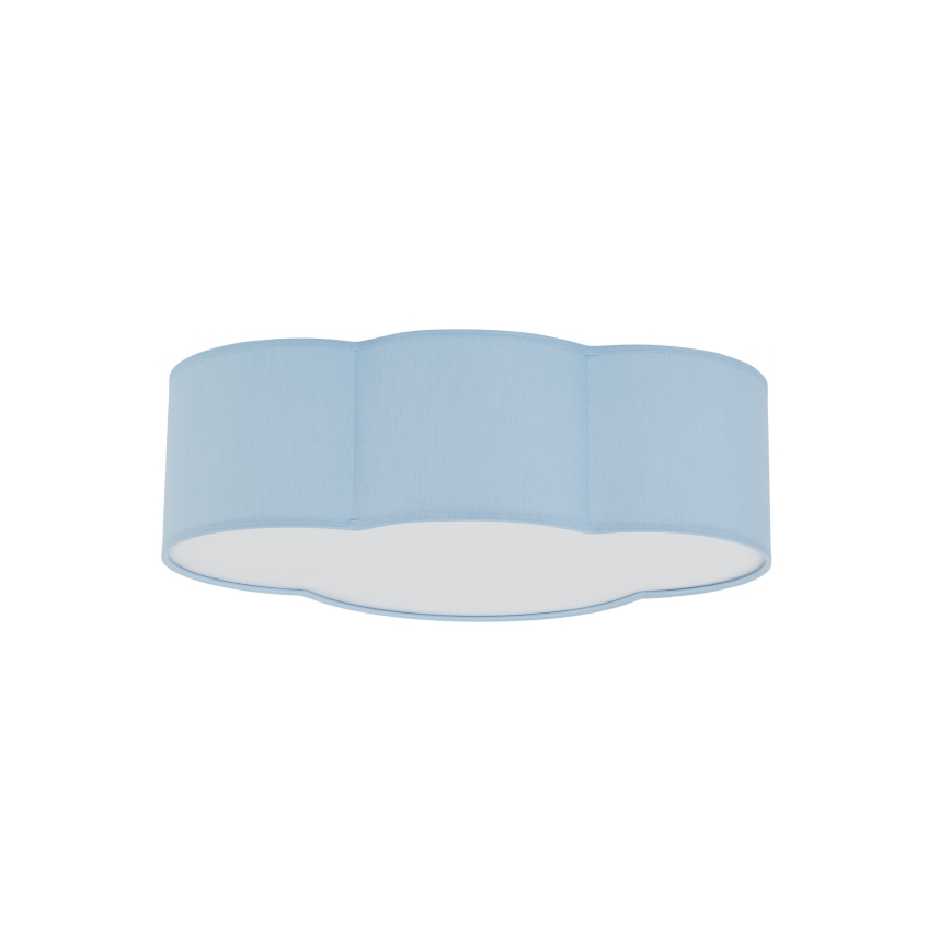 Brilagi - Candeeiro de tecto infantil NIMBUS MINI 2xE27/15W/230V azul