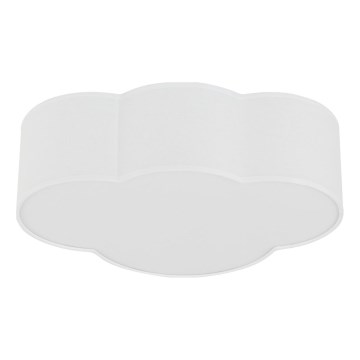 Brilagi - Candeeiro de tecto infantil NIMBUS MINI 2xE27/15W/230V branco