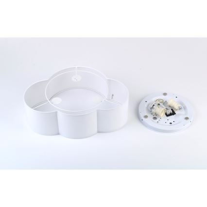 Brilagi - Candeeiro de tecto infantil NIMBUS MINI 2xE27/15W/230V branco