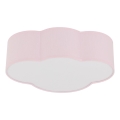 Brilagi - Candeeiro de tecto infantil NIMBUS MINI 2xE27/15W/230V rosa