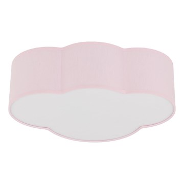 Brilagi - Candeeiro de tecto infantil NIMBUS MINI 2xE27/15W/230V rosa